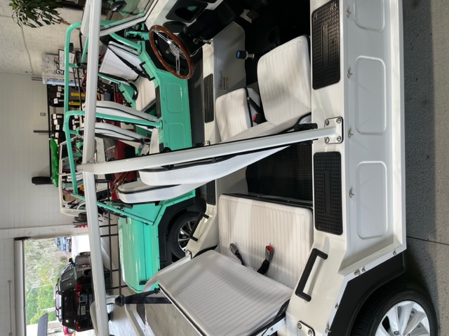 White EV Moke For sale